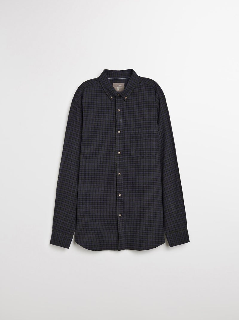 Camisa de cuadros, MO Fashion Azul - Kiabi