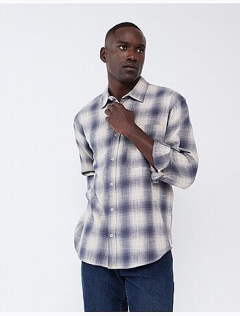 Camisa de cuadros, mo fashion