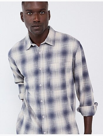 Camisa de cuadros, mo fashion