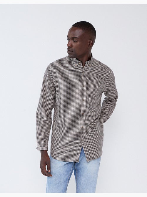 Camisa de cuadros, mo fashion - Kiabi Camisa de cuadros, mo fashion - Kiabi