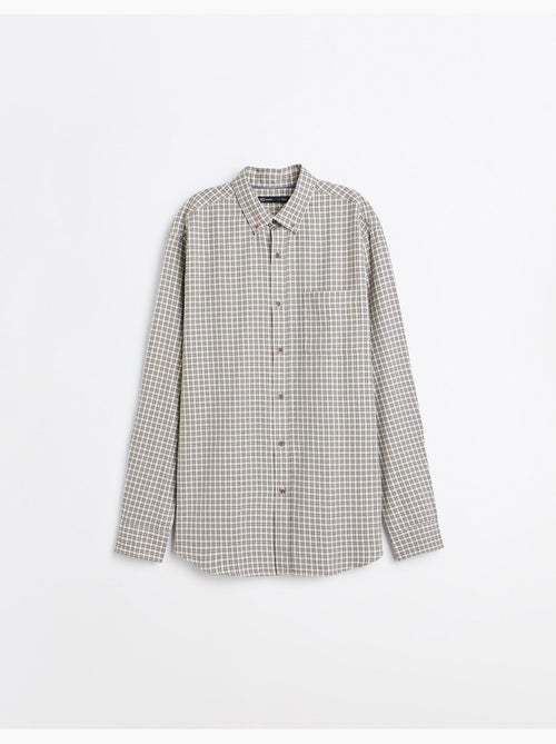 Camisa de cuadros, mo fashion - Kiabi Camisa de cuadros, mo fashion - Kiabi
