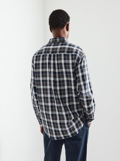 Camisa de cuadros, MO Fashion - Kiabi Camisa de cuadros, MO Fashion - Kiabi