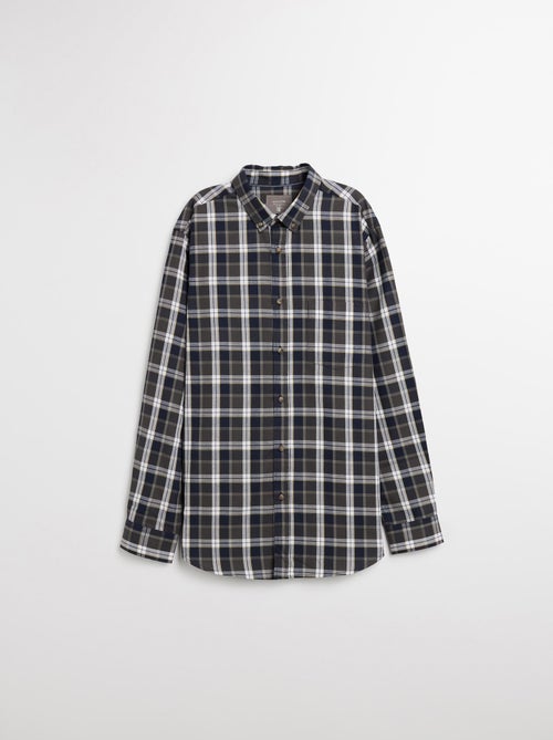 Camisa de cuadros, MO Fashion - Kiabi Camisa de cuadros, MO Fashion - Kiabi