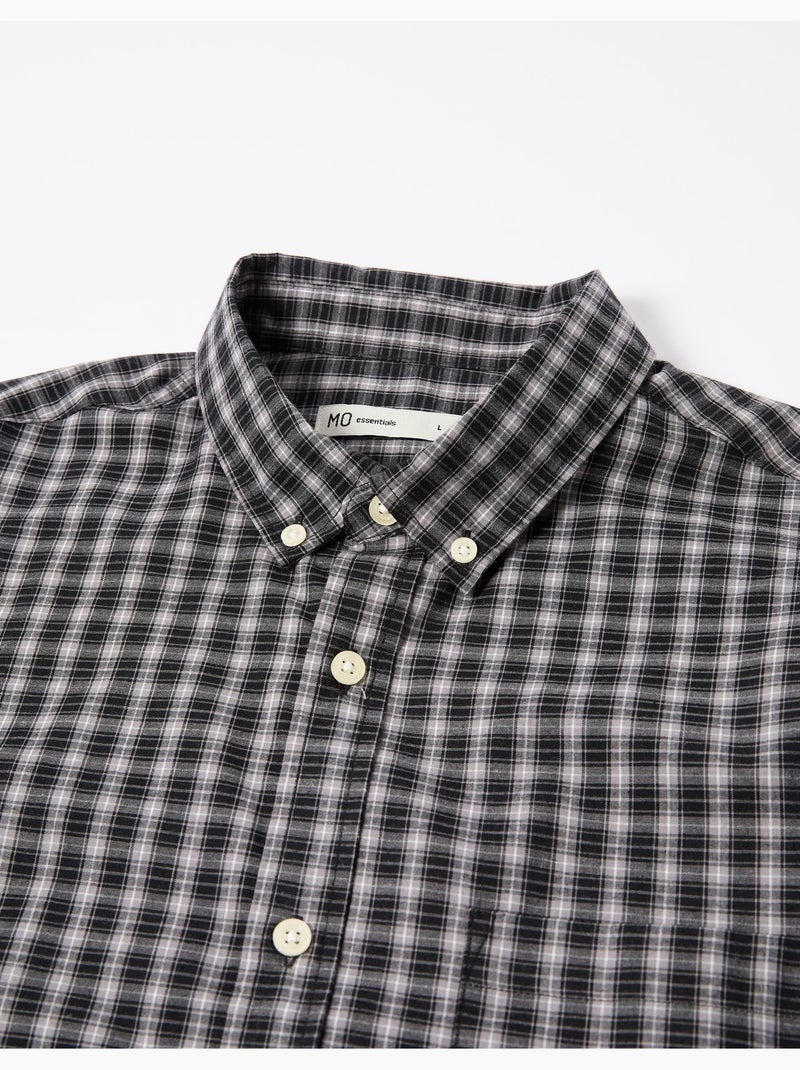 Camisa de cuadros, MO Fashion Gris - Kiabi