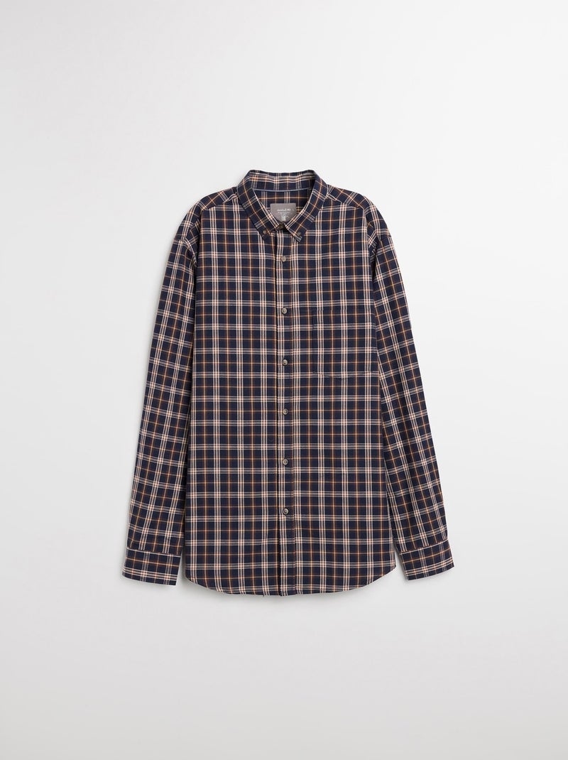 Camisa de cuadros, MO Fashion Marrón - Kiabi