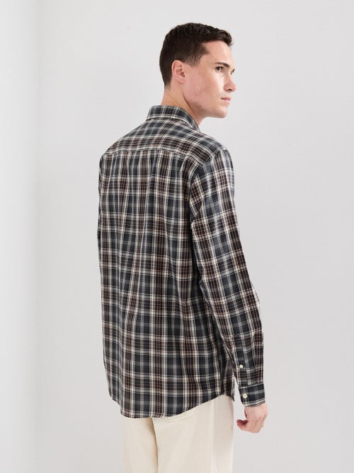 Camisa de cuadros, MO Fashion - Kiabi Camisa de cuadros, MO Fashion - Kiabi