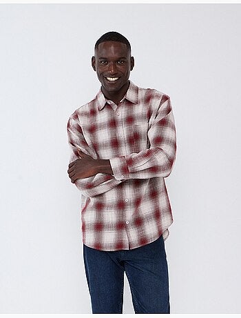 Camisa de cuadros, mo fashion
