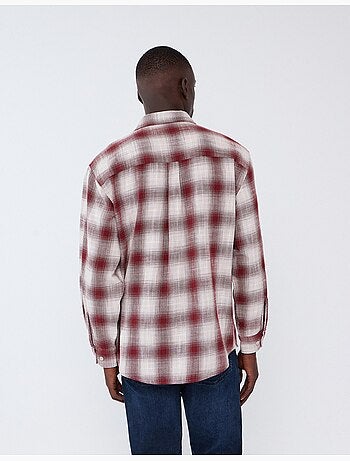 Camisa de cuadros, mo fashion