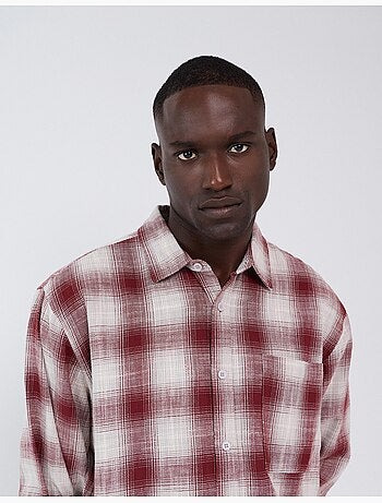 Camisa de cuadros, mo fashion