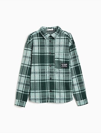 Camisa de cuadros, mo fashion