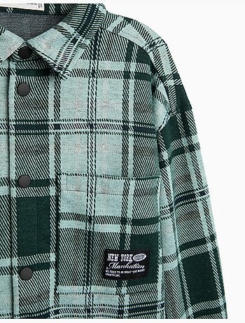 Camisa de cuadros, mo fashion