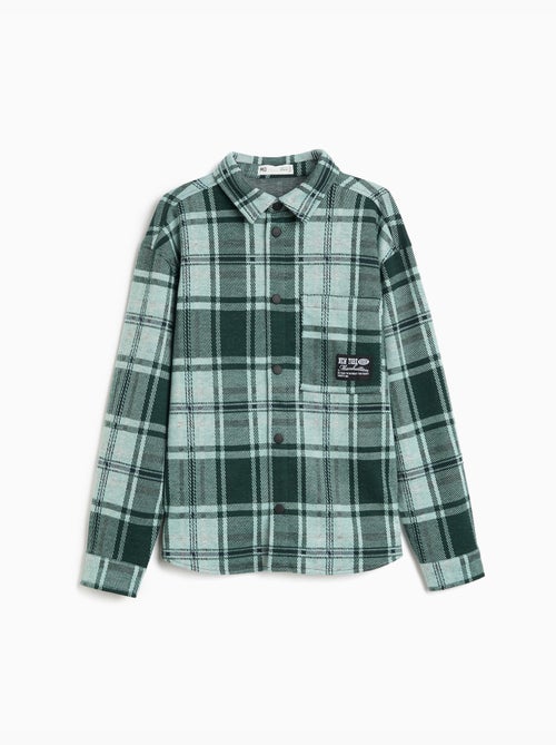 Camisa de cuadros, mo fashion - Kiabi