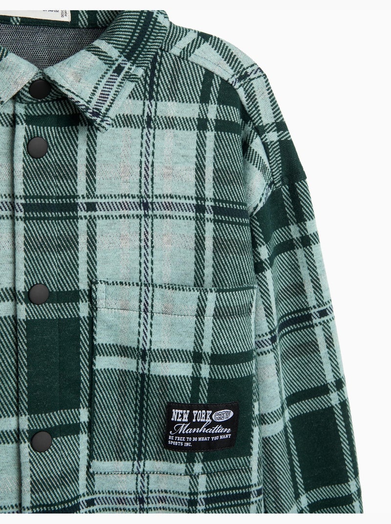 Camisa de cuadros, mo fashion Verde - Kiabi