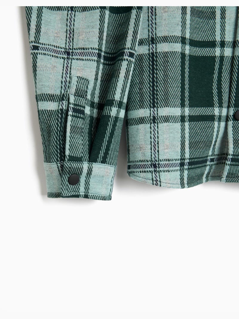 Camisa de cuadros, mo fashion Verde - Kiabi
