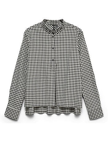 Camisa de cuadros para mujer vero moda