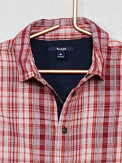 Camisa de cuadros - Kiabi