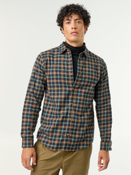 Camisa de cuadros - Kiabi