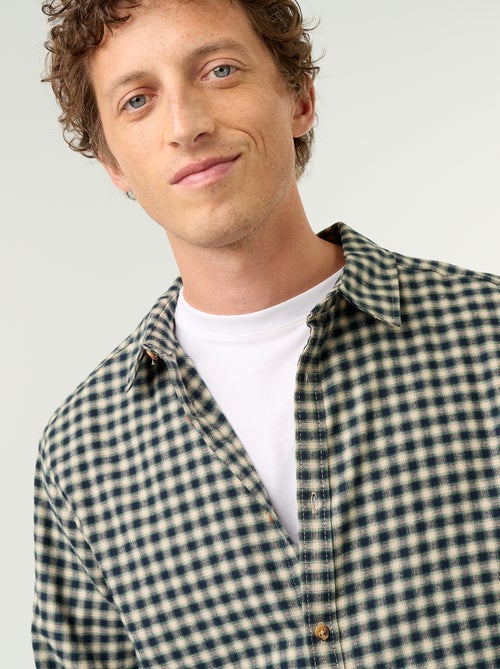 Camisa de cuadros - Kiabi