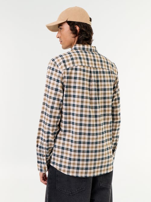 Camisa de cuadros - Kiabi Camisa de cuadros - Kiabi