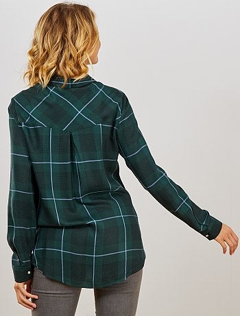 Camisa de cuadros - Kiabi