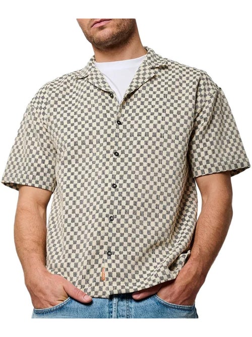 Camisa de cuadros vichy para hombre kaporal - Kiabi Camisa de cuadros vichy para hombre kaporal - Kiabi