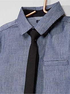 Camisa de fantasía + corbata - Kiabi