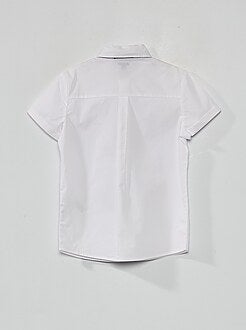 Rebajas Camisas manga corta para - blanco - Kiabi