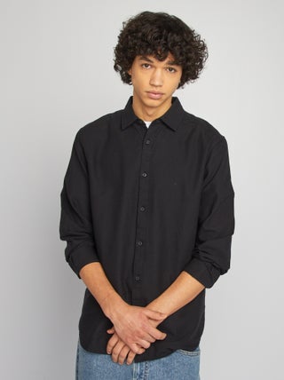 Camisa de fiesta lisa