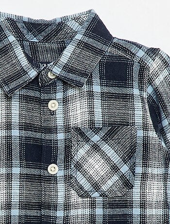 Camisa de franela a cuadros