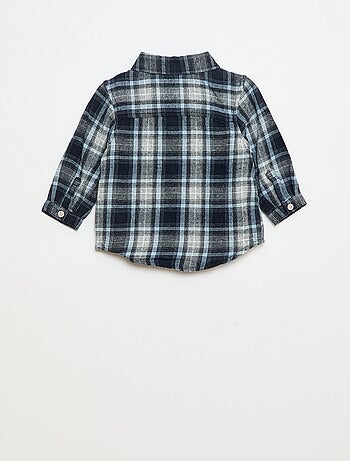 Camisa de franela a cuadros