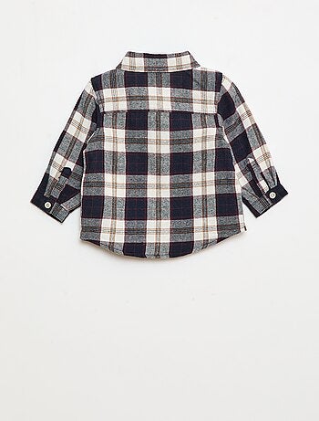 Camisa de franela a cuadros