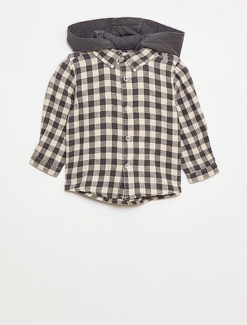 Camisa de franela a cuadros