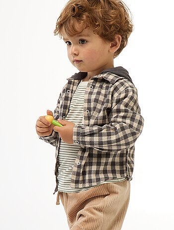 Camisa de franela a cuadros