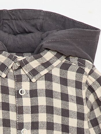 Camisa de franela a cuadros
