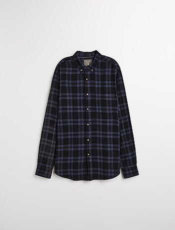 Camisa de franela de cuadros, MO Fashion