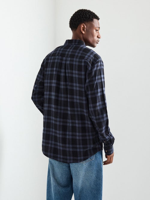 Camisa de franela de cuadros, MO Fashion - Kiabi