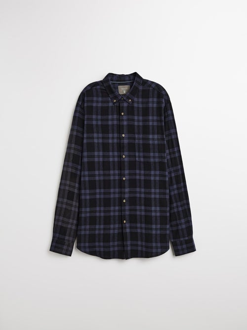 Camisa de franela de cuadros, MO Fashion - Kiabi