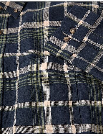 Camisa de franela de cuadros, MO Fashion