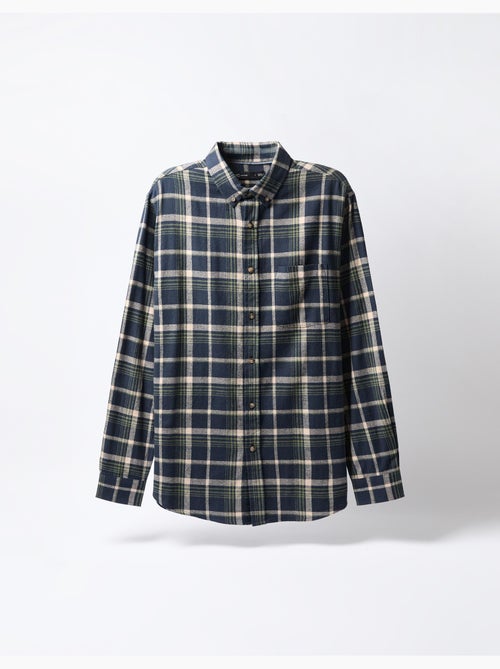 Camisa de franela de cuadros, MO Fashion - Kiabi