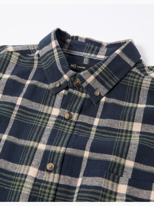 Camisa de franela de cuadros, MO Fashion - Kiabi