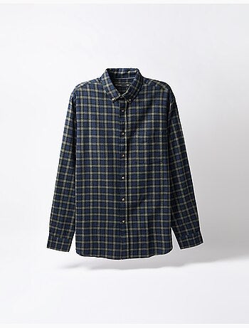 Camisa de franela de cuadros, MO Fashion