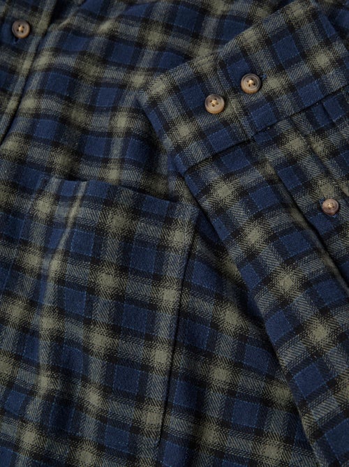Camisa de franela de cuadros, MO Fashion - Kiabi