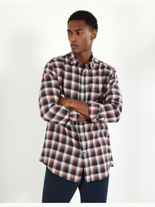 Camisa de franela de cuadros, MO Fashion - Kiabi