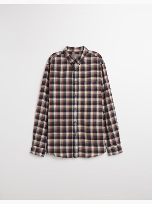 Camisa de franela de cuadros, MO Fashion - Kiabi