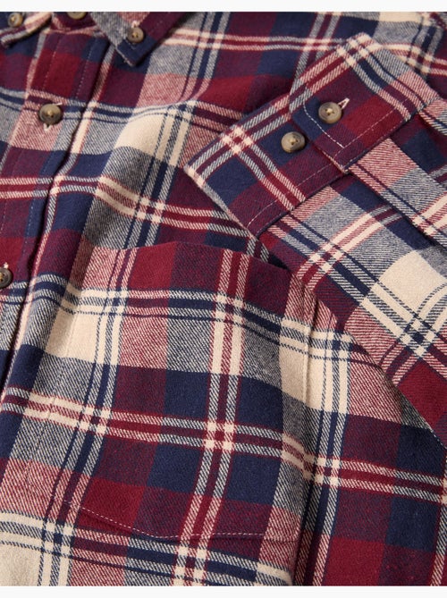 Camisa de franela de cuadros, MO Fashion - Kiabi Camisa de franela de cuadros, MO Fashion - Kiabi