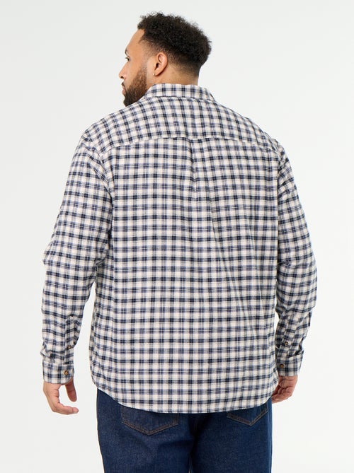 Camisa de franela estampada - Kiabi Camisa de franela estampada - Kiabi