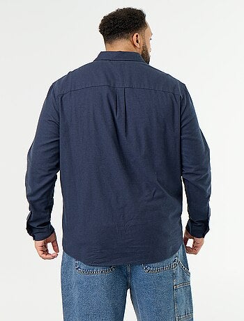 Camisa de franela estampada