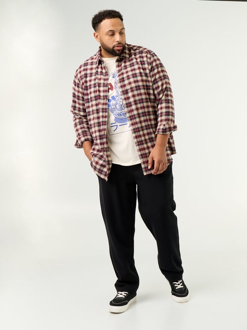 Camisa de franela estampada - Kiabi Camisa de franela estampada - Kiabi