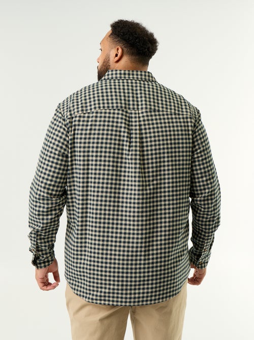 Camisa de franela estampada - Kiabi Camisa de franela estampada - Kiabi