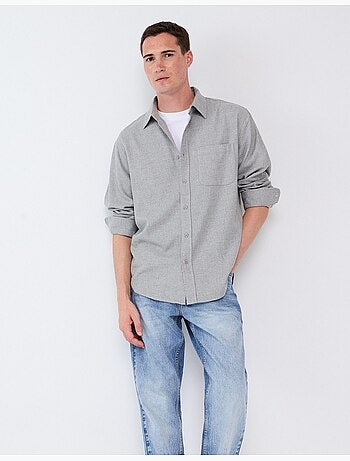 Camisa de franela, mo fashion